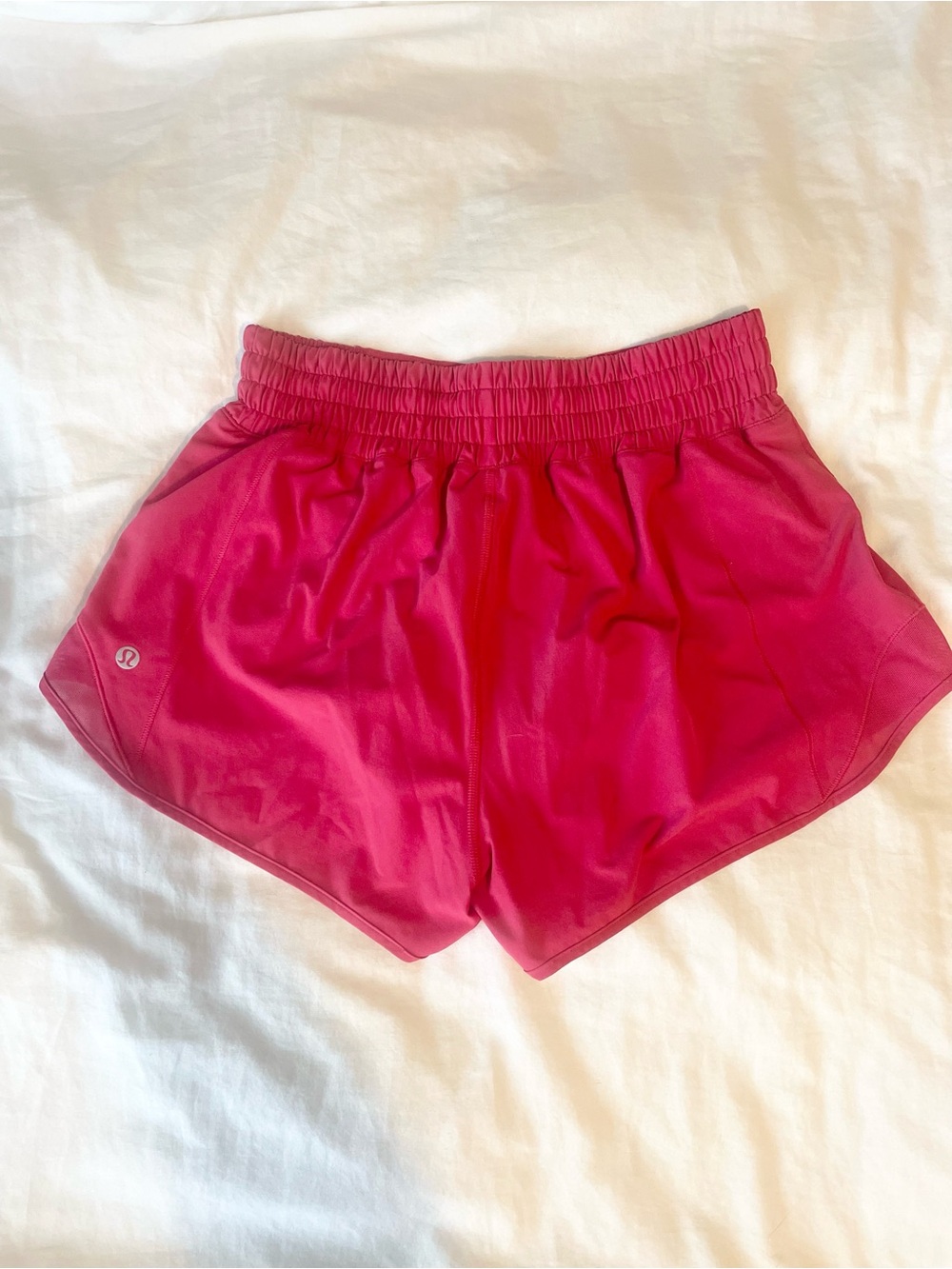 lululemon athletica Bright Pink Hotty hot shorts